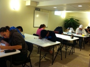 Students that are taking our SAT prep tutoring services in Albany, NY